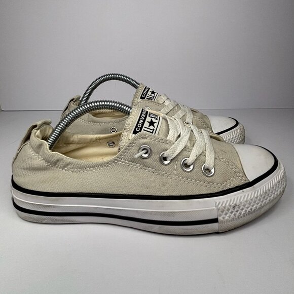 Converse All Star Slip-On Sneakers – Tan, Women’s Size 6.5 - Picture 1 of 9